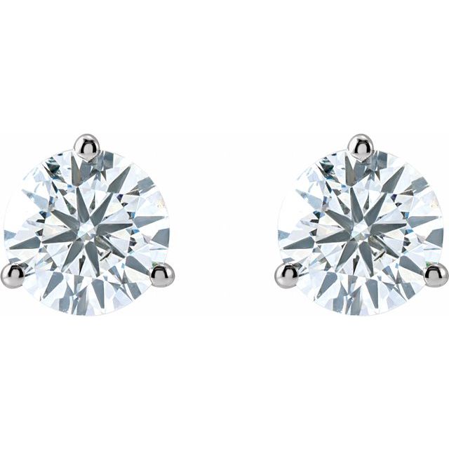 2ctw Certified Lab Grown Diamond Studs