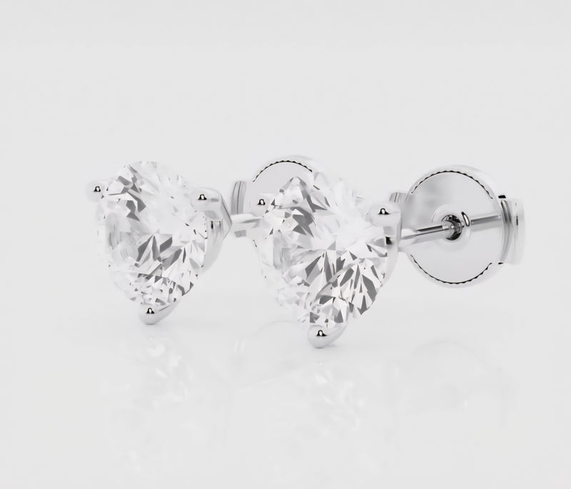 2ctw Certified Lab Grown Diamond Studs